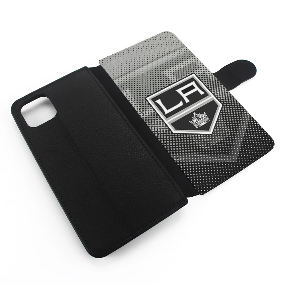 Los Angeles Kings Dot Flip Wallet Phone Case