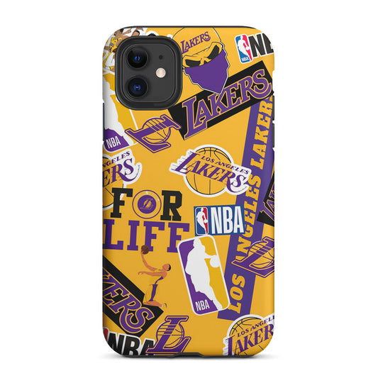 Los Angeles Lakers Aesthetic 2 in 1 Tough Phone Case