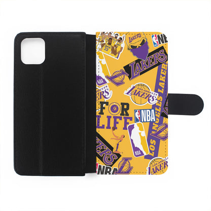 Los Angeles Lakers Aesthetic Flip Wallet Phone Case