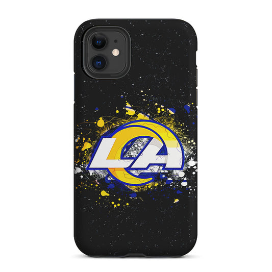 Los Angeles Rams Abstract 2 in 1 Tough Phone Case