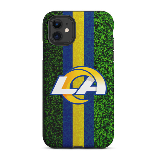 Los Angeles Rams Grassy 2 in 1 Tough Phone Case