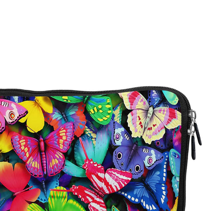 Lots of Colorful Butterflies Laptop Sleeve Protective Cover