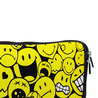 Lots of Emojis Face Laptop Sleeve Protective Cover