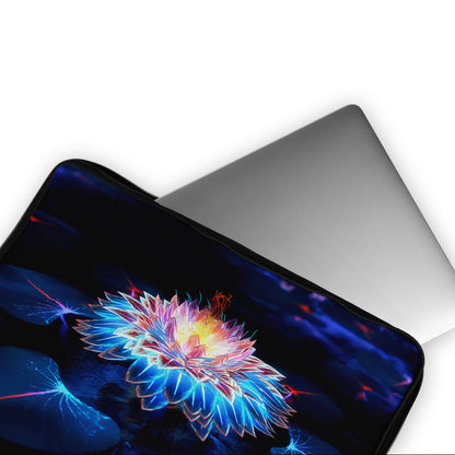 Lotus Flower Digital Art Laptop Sleeve Protective Cover