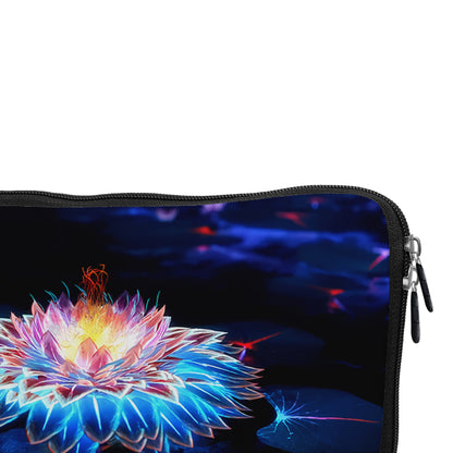 Lotus Flower Digital Art Laptop Sleeve Protective Cover