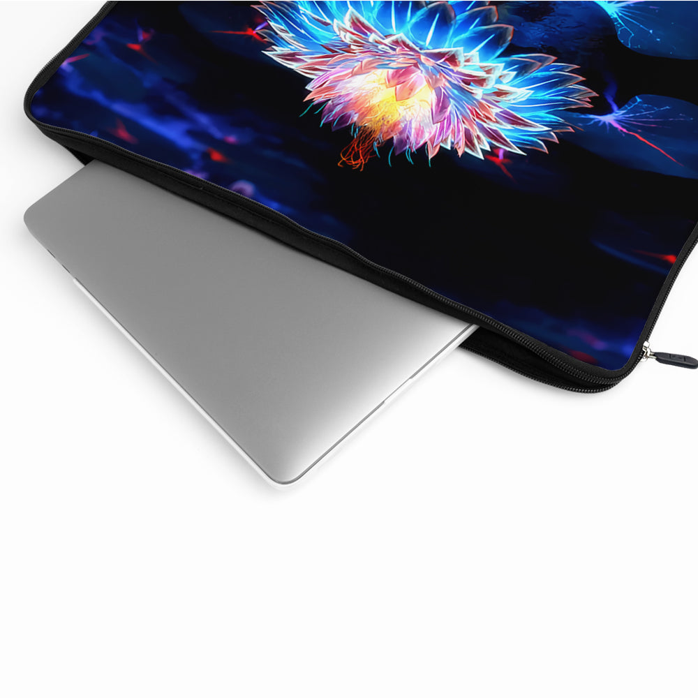 Lotus Flower Digital Art Laptop Sleeve Protective Cover