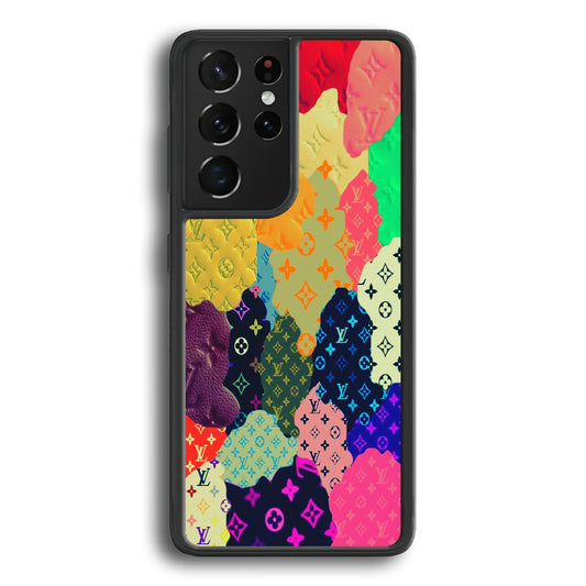 Louis Vuitton Aesthetic Pattern Samsung Galaxy S24 Ultra Case-Oxvistore