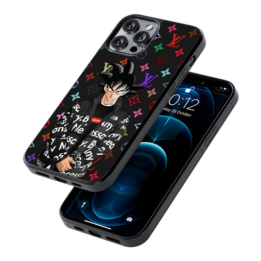 Louis Vuitton Goku Hypebeast 2D Rubber Phone Case-Oxvistore