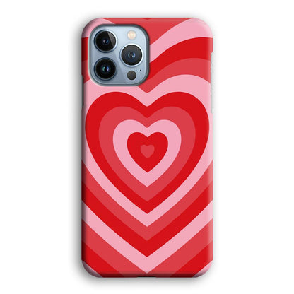 Love Wave Red iPhone 15 Pro Max Case-Oxvistore