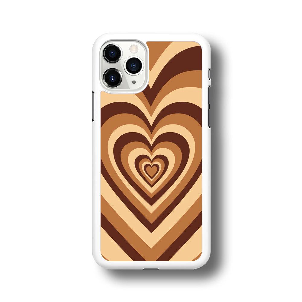 Love Wave Brown iPhone 11 Pro Case-Oxvistore