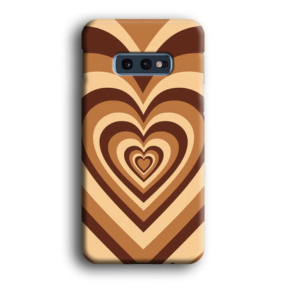 Love Wave Brown Samsung Galaxy S10E Case-Oxvistore