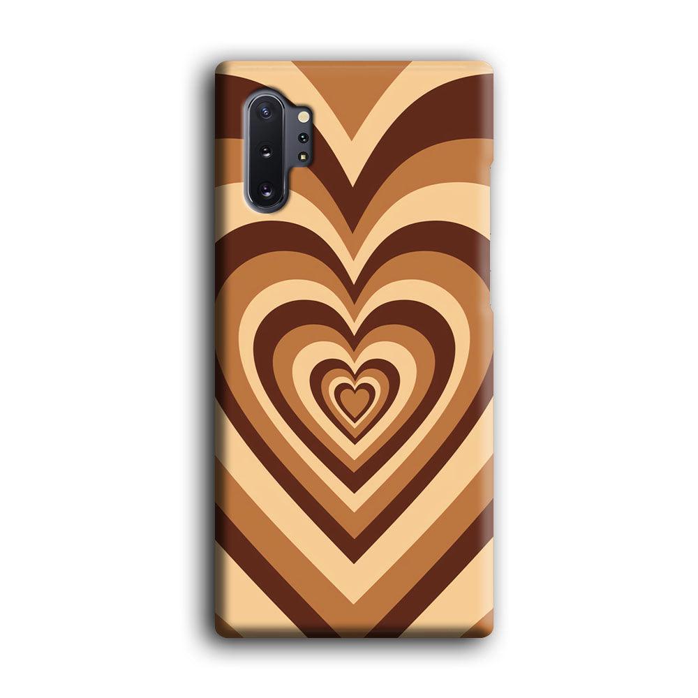 Love Wave Brown Samsung Galaxy Note 10 Plus Case-Oxvistore