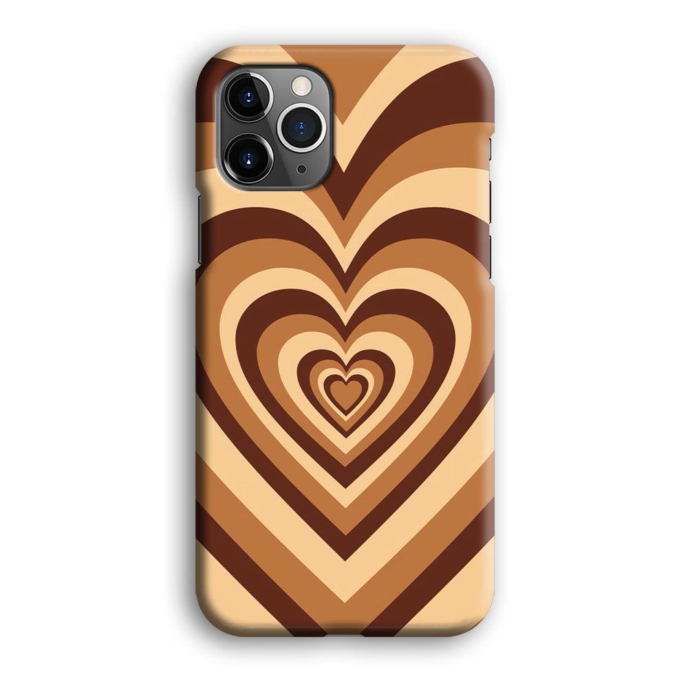 Love Wave Brown iPhone 12 Pro Max Case-Oxvistore