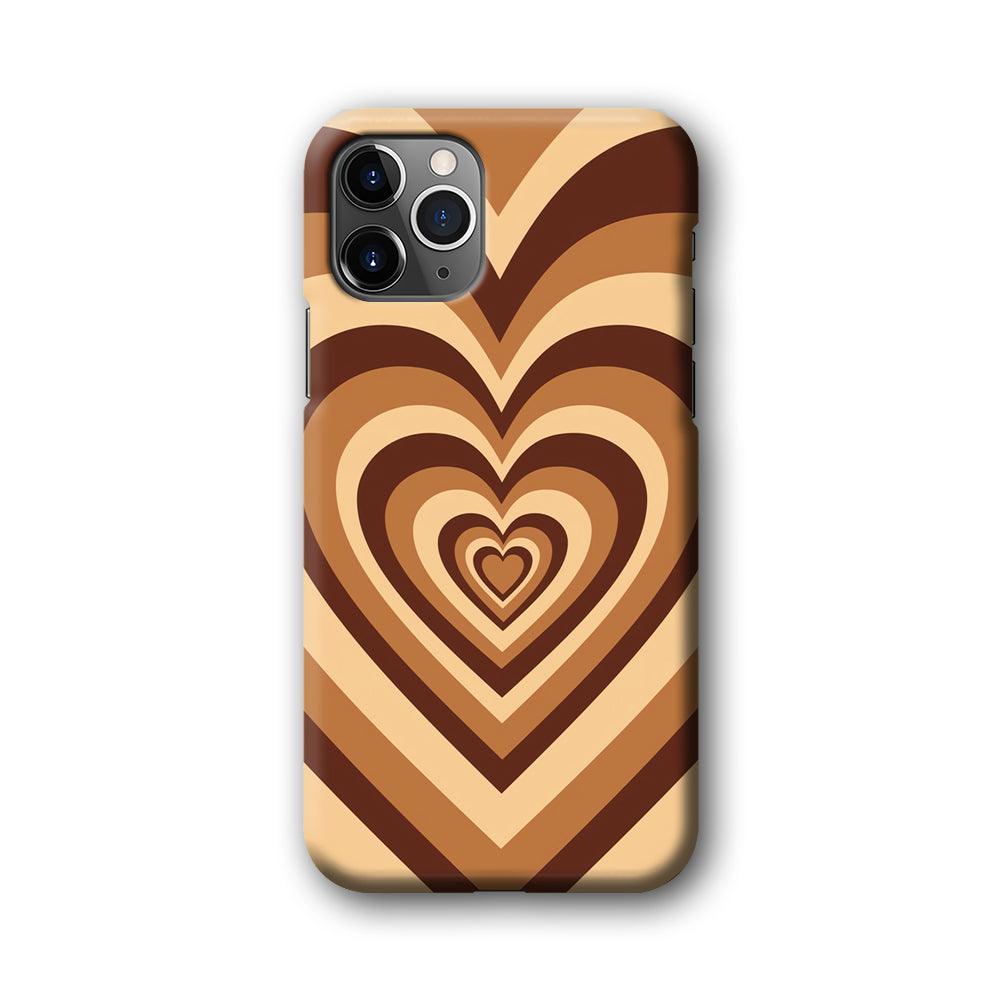 Love Wave Brown iPhone 11 Pro Case-Oxvistore