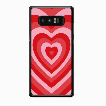 Love Wave Red Samsung Galaxy Note 8 Case-Oxvistore