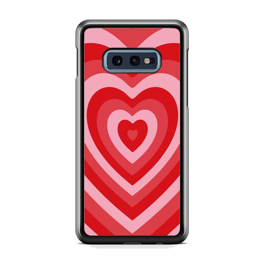 Love Wave Red Samsung Galaxy S10E Case-Oxvistore