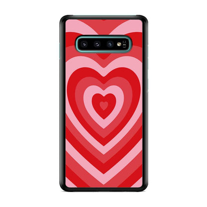 Love Wave Red Samsung Galaxy S10 Plus Case-Oxvistore