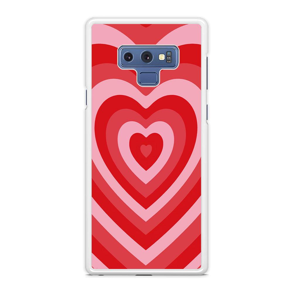 Love Wave Red Samsung Galaxy Note 9 Case-Oxvistore