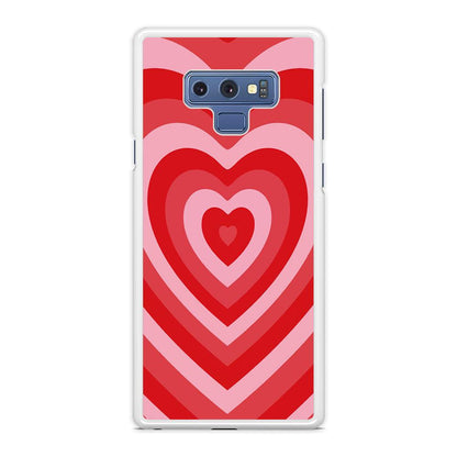 Love Wave Red Samsung Galaxy Note 9 Case-Oxvistore