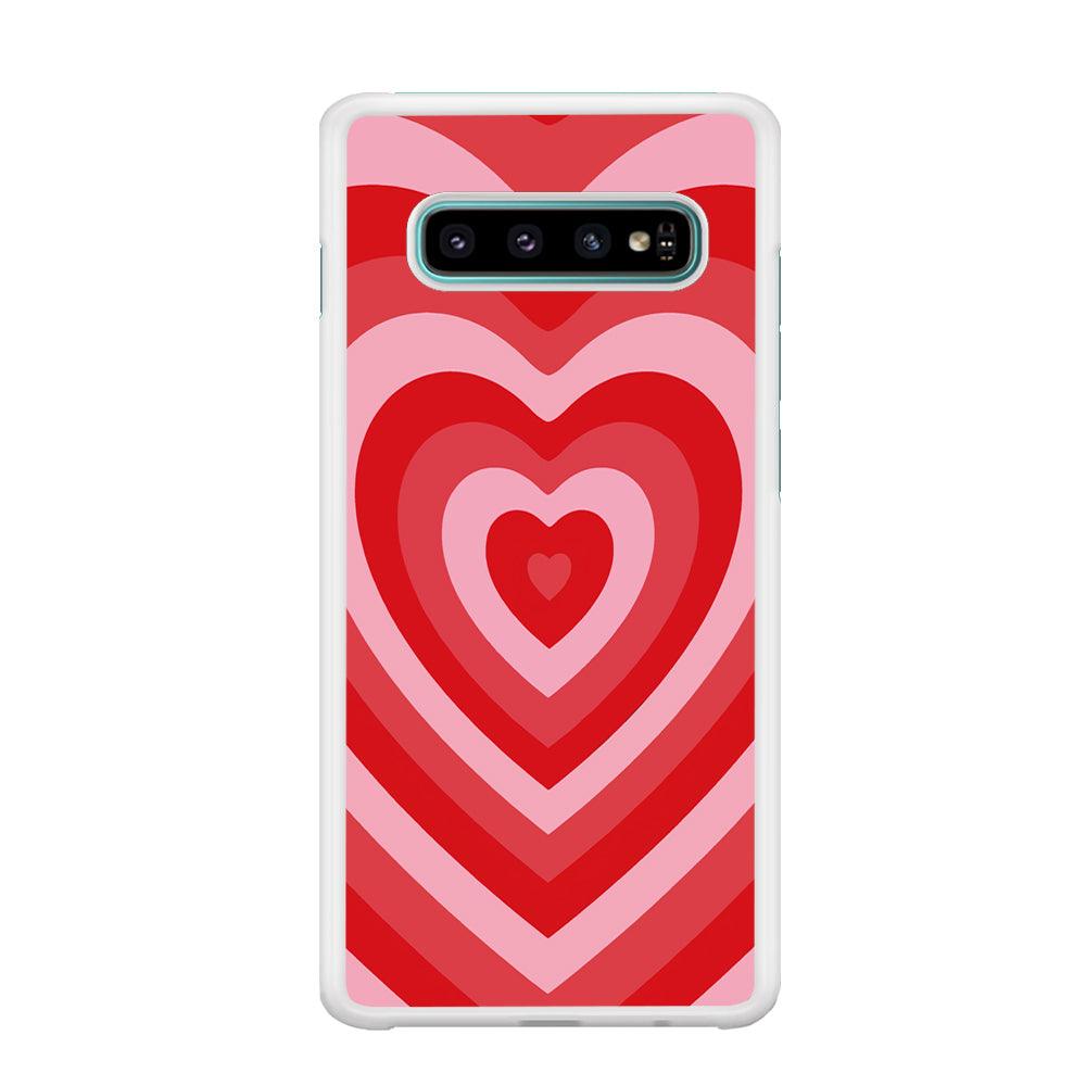 Love Wave Red Samsung Galaxy S10 Case-Oxvistore