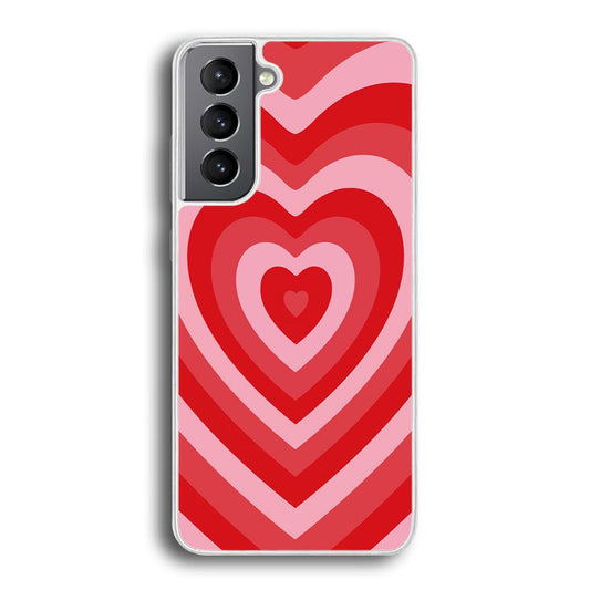 Love Wave Red Samsung Galaxy S21 Plus Case-Oxvistore