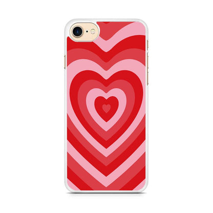 Love Wave Red iPhone 8 Case-Oxvistore