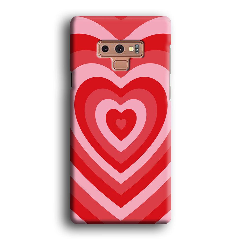 Love Wave Red Samsung Galaxy Note 9 Case-Oxvistore