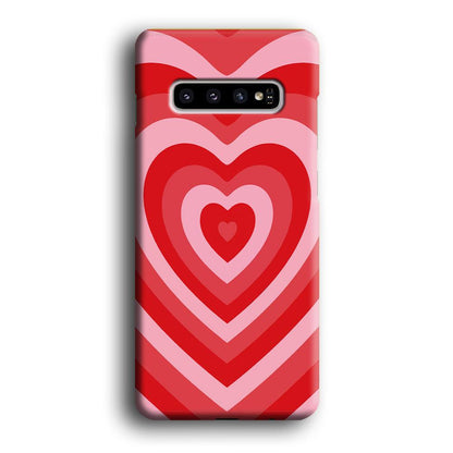 Love Wave Red Samsung Galaxy S10 Plus Case-Oxvistore