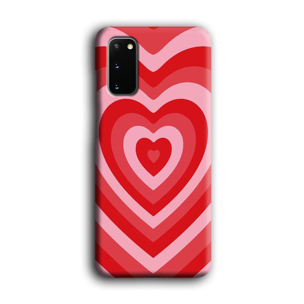 Love Wave Red Samsung Galaxy S20 Case-Oxvistore