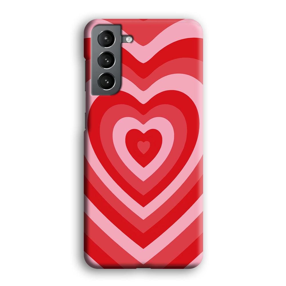 Love Wave Red Samsung Galaxy S21 Case-Oxvistore