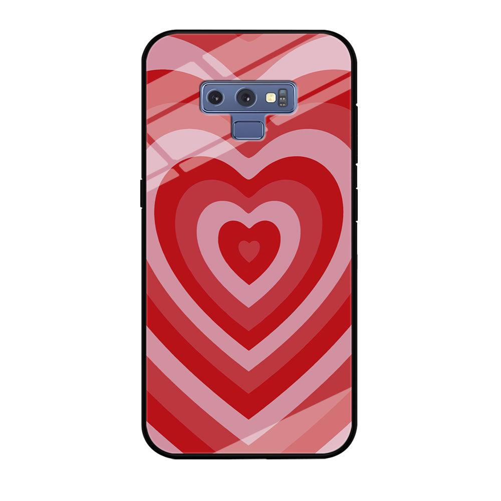 Love Wave Red Samsung Galaxy Note 9 Case-Oxvistore