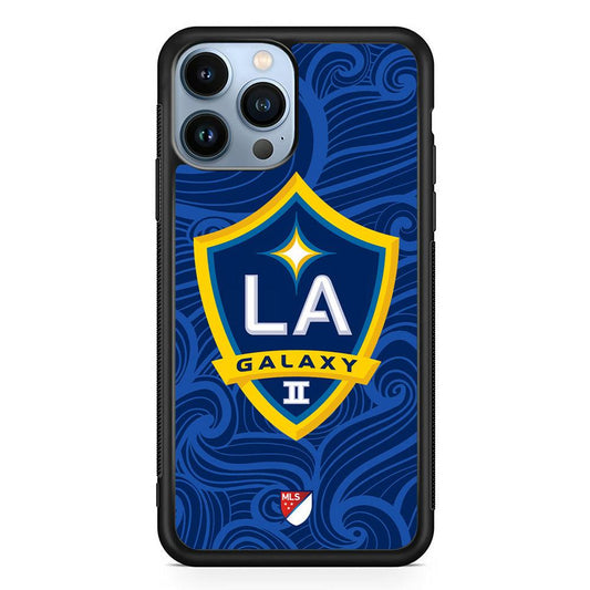 MLS LA Galaxy Art Wave iPhone 13 Pro Case-Oxvistore