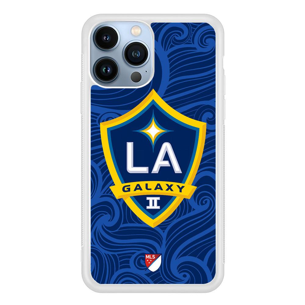 MLS LA Galaxy Art Wave iPhone 14 Pro Max Case-Oxvistore