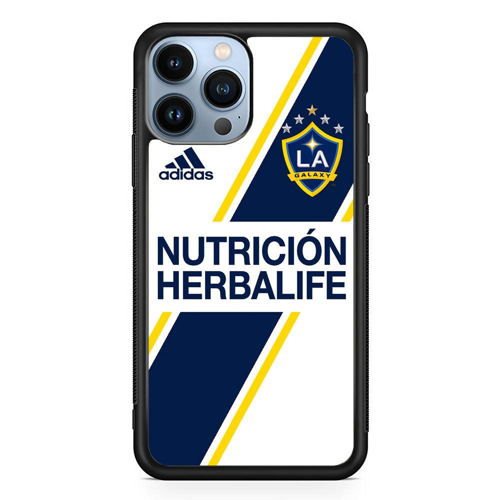 MLS LA Galaxy Home Jersey iPhone 14 Pro Max Case-Oxvistore