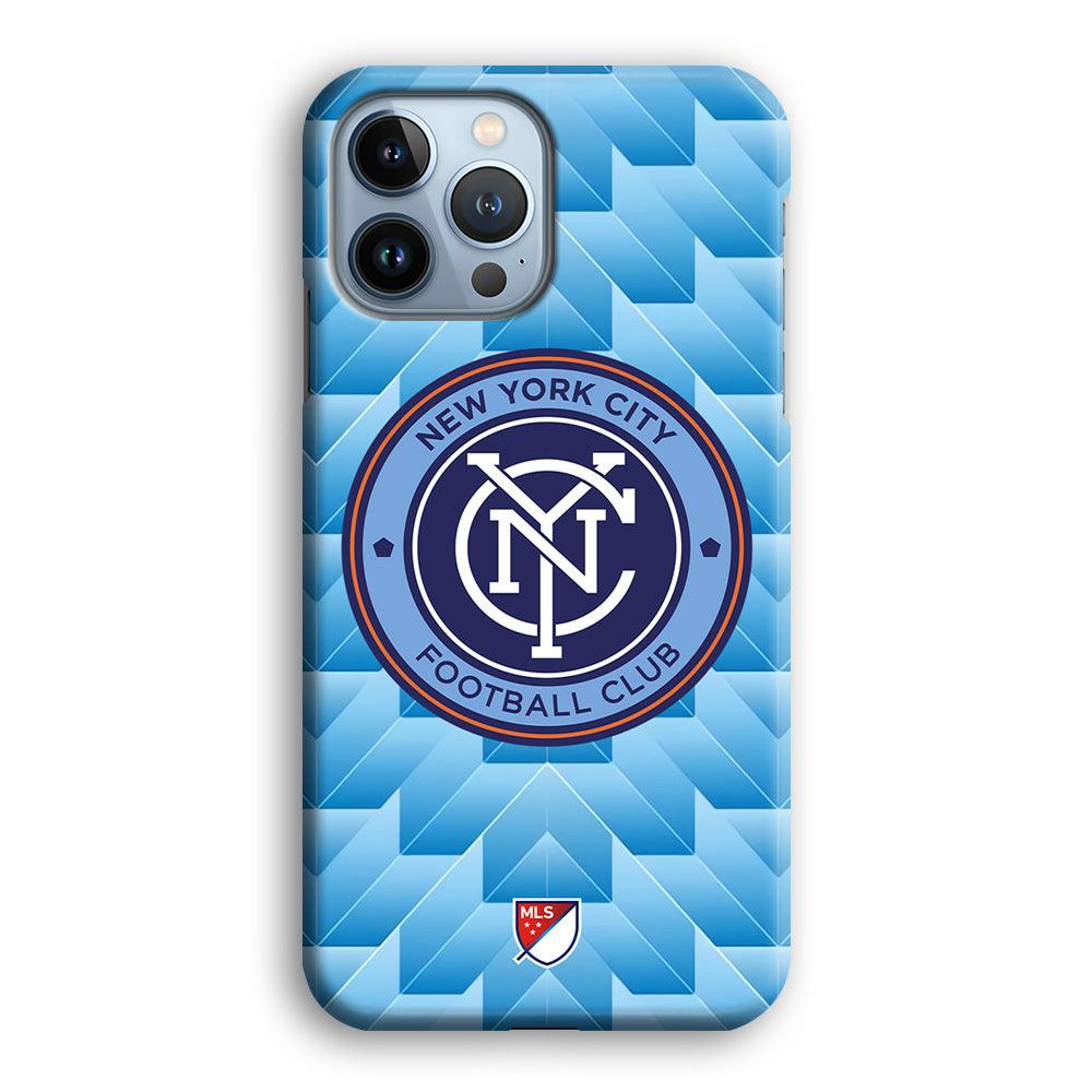 MLS New York City Patern Blue Gradation iPhone 15 Pro Max Case-Oxvistore