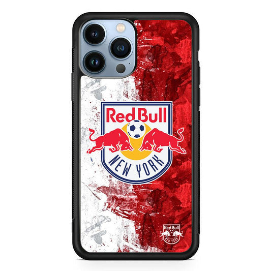 MLS New York Red Bull Colour Art iPhone 14 Pro Max Case-Oxvistore