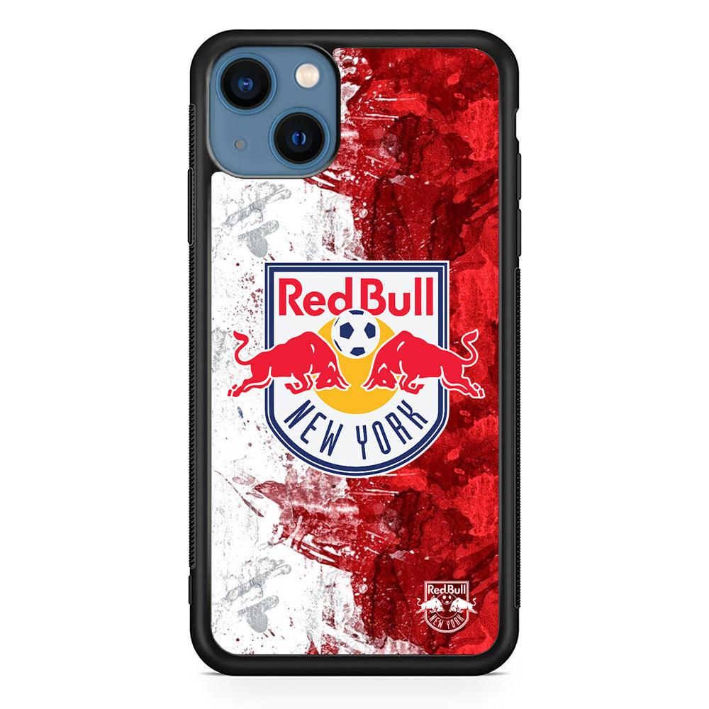 MLS New York Red Bull Colour Art iPhone 13 Case-Oxvistore