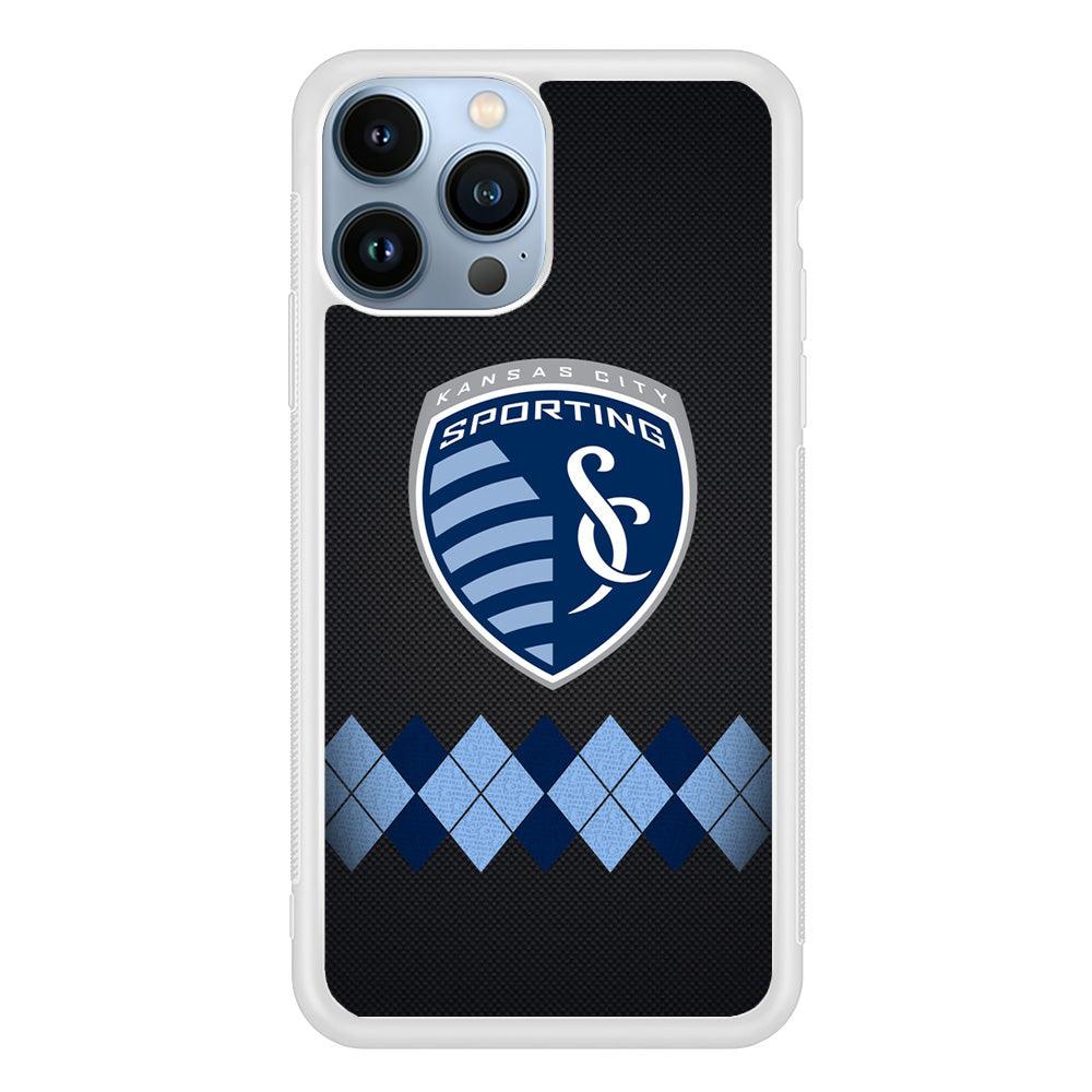 MLS Sporting Kansas City Dark Form iPhone 14 Pro Max Case-Oxvistore