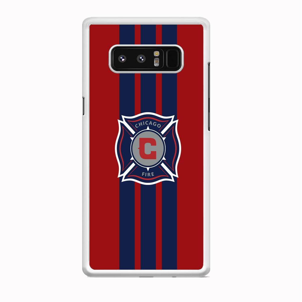 MLS Chicago Fire Stripe Samsung Galaxy Note 8 Case-Oxvistore