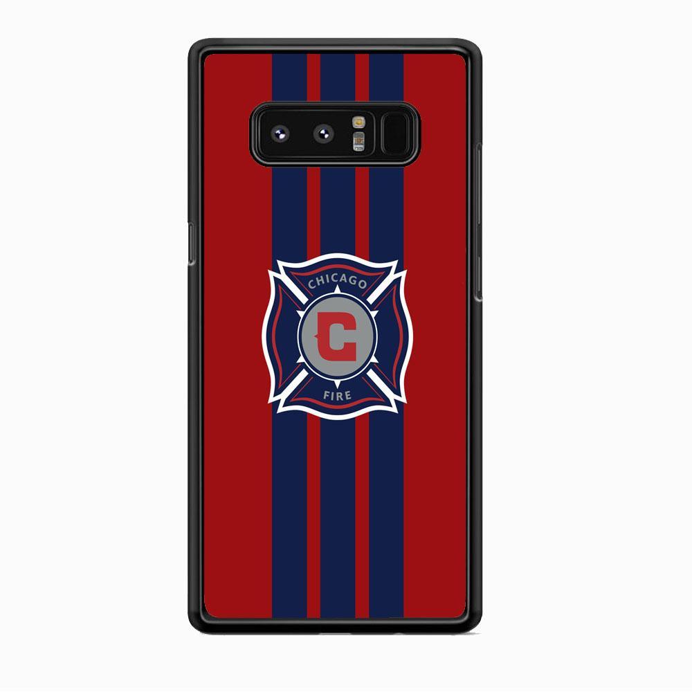 MLS Chicago Fire Stripe Samsung Galaxy Note 8 Case-Oxvistore