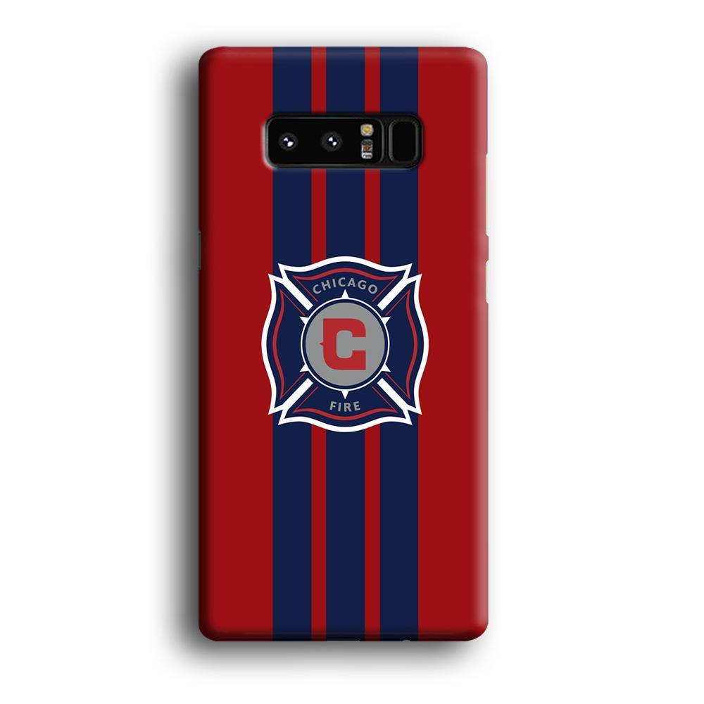 MLS Chicago Fire Stripe Samsung Galaxy Note 8 Case-Oxvistore