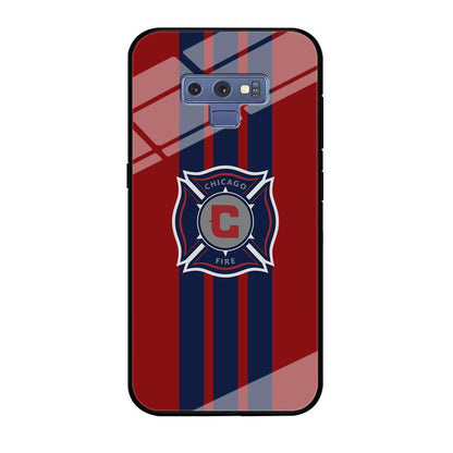 MLS Chicago Fire Stripe Samsung Galaxy Note 9 Case-Oxvistore