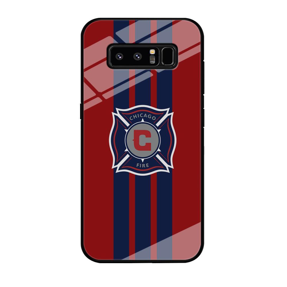 MLS Chicago Fire Stripe Samsung Galaxy Note 8 Case-Oxvistore