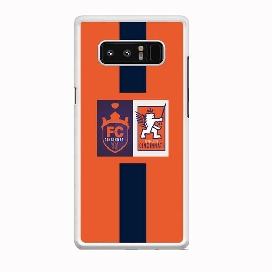 MLS Cincinnati Two Logo Samsung Galaxy Note 8 Case-Oxvistore