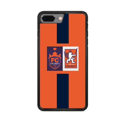 MLS Cincinnati Two Logo iPhone 8 Plus Case-Oxvistore