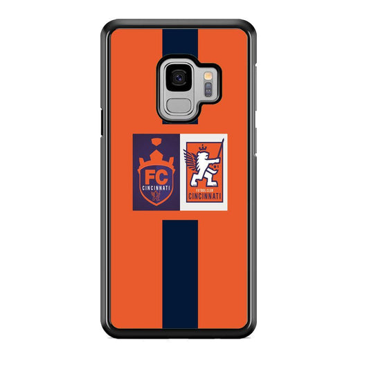 MLS Cincinnati Two Logo Samsung Galaxy S9 Case-Oxvistore