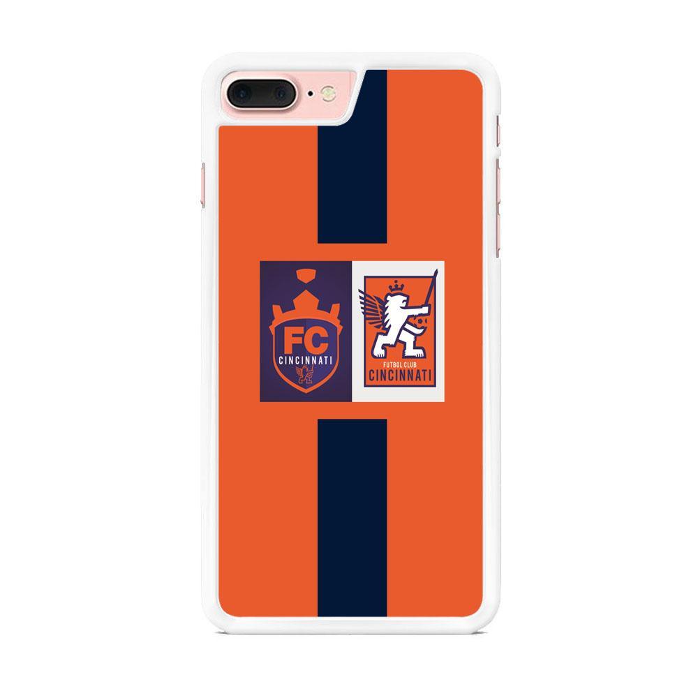 MLS Cincinnati Two Logo iPhone 8 Plus Case-Oxvistore