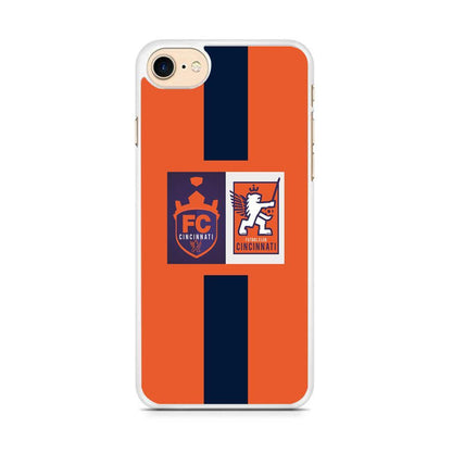 MLS Cincinnati Two Logo iPhone 8 Case-Oxvistore