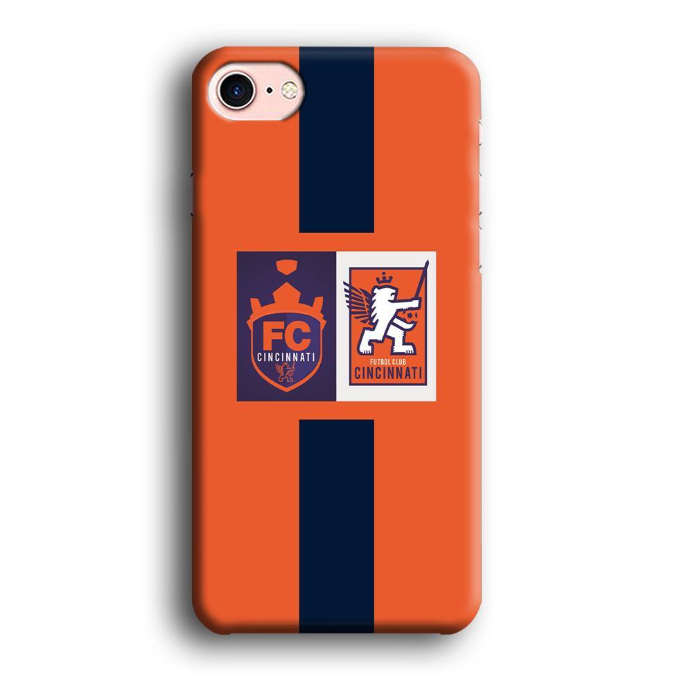 MLS Cincinnati Two Logo iPhone 8 Case-Oxvistore