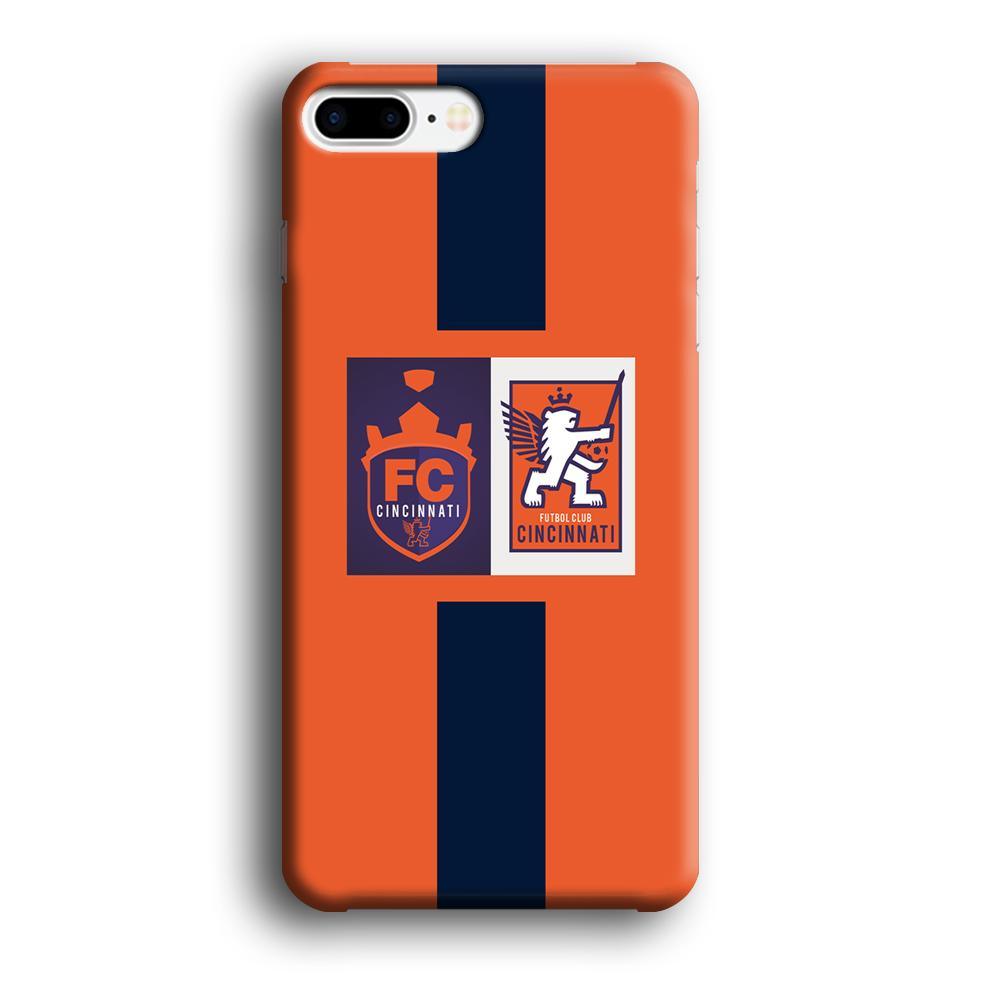 MLS Cincinnati Two Logo iPhone 8 Plus Case-Oxvistore